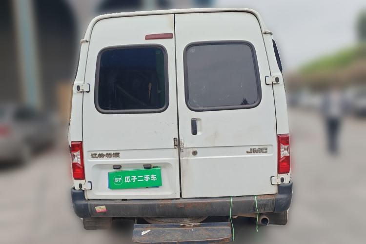 Used JMC Transit 2019 2.8T Commercial Version Long Wheelbase Mid-Roof 6-Seater Rear Single Tire China VI Emission Standard – JX493 Rear