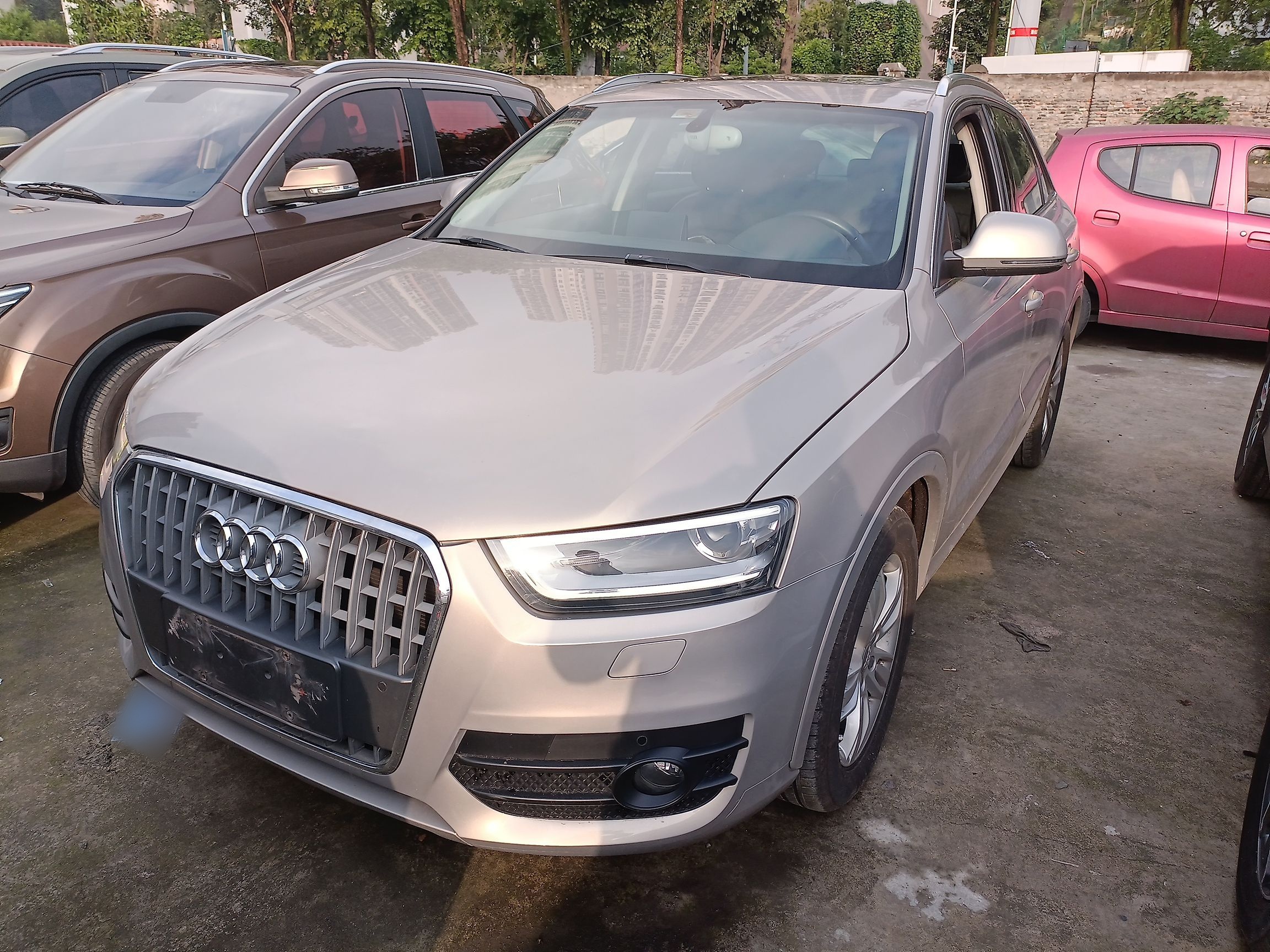 Parte inferior delantera