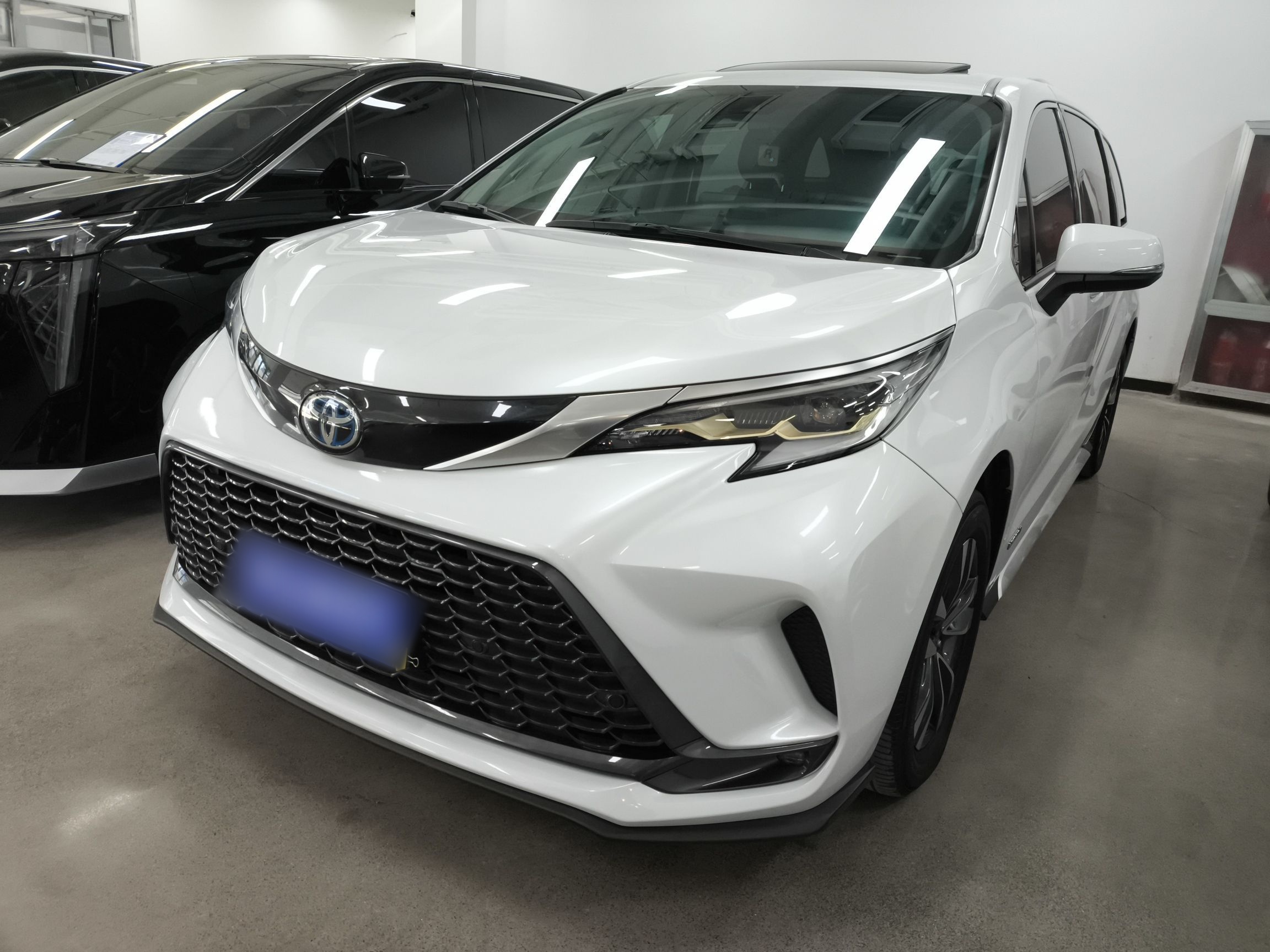 تحت مقدمة السيارة