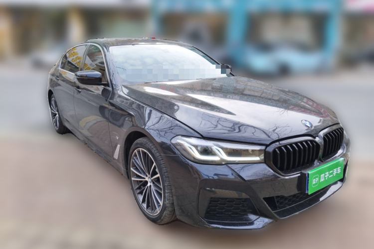 Used BMW 5 Series 2023 530Li Leading Model M Sport Package Front Right 45 Deg