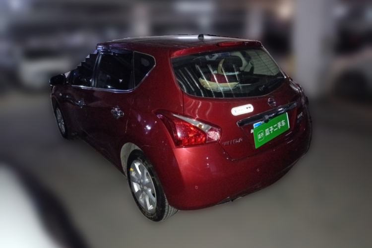 Used Nissan Tiida 2014 1.6L CVT Smart Model Rear Left 45 Deg