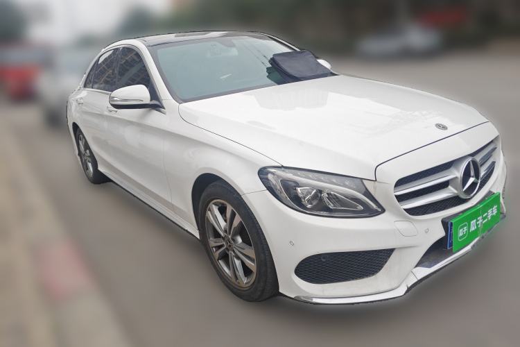 Used Mercedes-Benz C-Class 2017 C 200 L Sport Edition Front Right 45 Deg