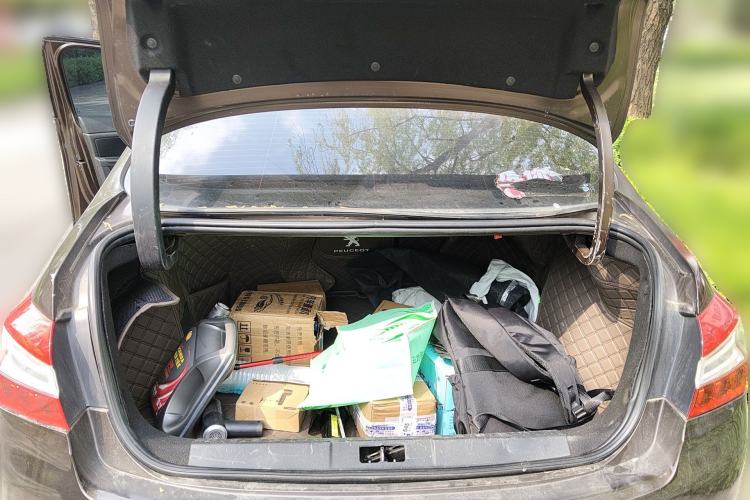 Used Peugeot 408 2016 1.6T Automatic Luxury Edition Trunk