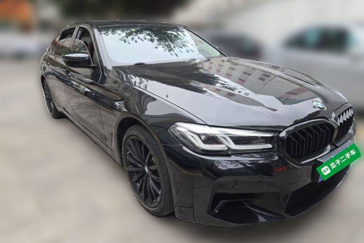 Used BMW 5 Series 2021 530Li Luxury Edition Premium Package Front Right 45 Deg