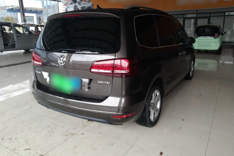 Used Volkswagen Sharan 2018 380TSI Comfort Edition 7-Seater Rear Right 45 Deg