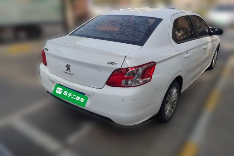 Used Peugeot 301 2016 1.6L Manual Comfort Edition Rear Right 45 Deg