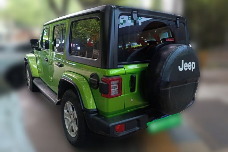 Used Jeep Wrangler 2019 2.0T Sahara 4-Door Version China V Standard Rear Left 45 Deg