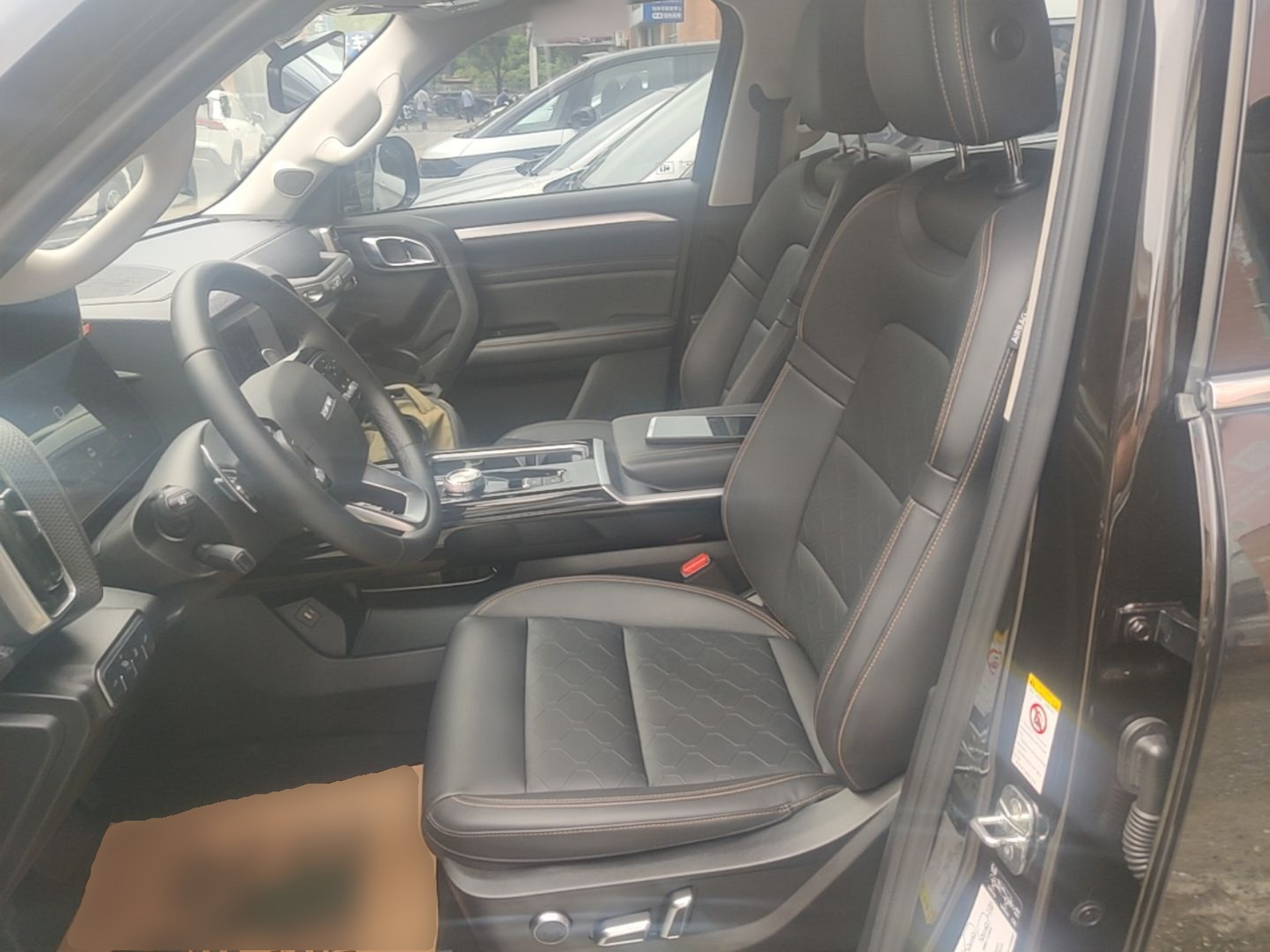 Avant de la voiture