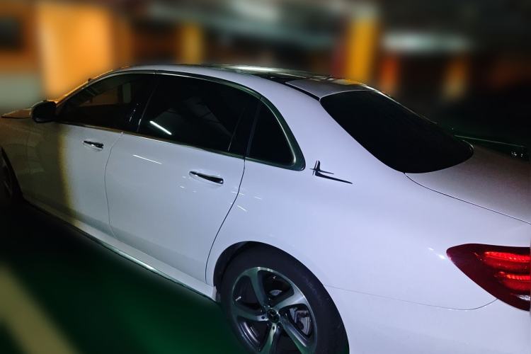 Used Mercedes-Benz E-Class 2017 E 300 L Sporty and Stylish Model Rear Left 45 Deg