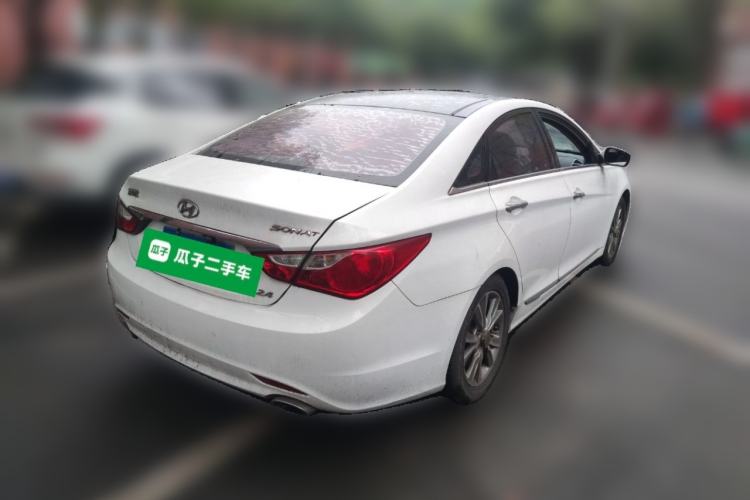 Used Hyundai Sonata 2014 2.4L Automatic Leading Edition China IV Standard Rear Right 45 Deg