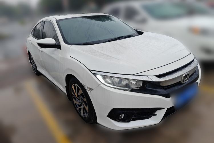 Used Honda Civic 2016 220TURBO CVT Luxury Edition Front Right 45 Deg