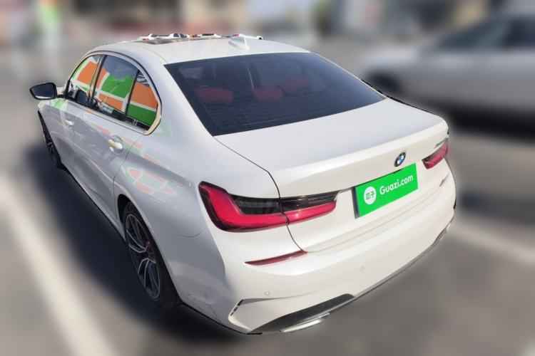 Used BMW 3 Series 2021 Second Facelift 325Li M Sport Package Rear Left 45 Deg