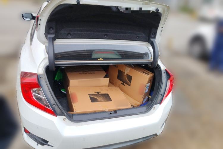 Used Honda Civic 2019 220TURBO CVT Power Edition China VI Emission Standard Trunk