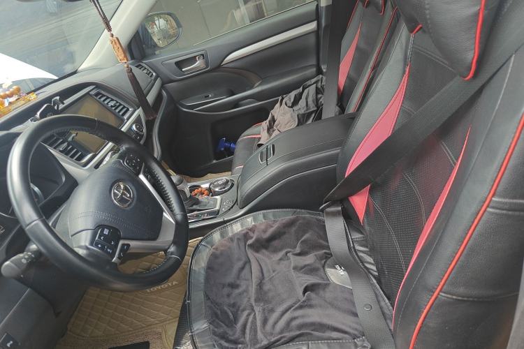 Used Toyota Highlander 2021 2.0T Four-Wheel Drive Luxury Edition 7 Seats Left Front Seat