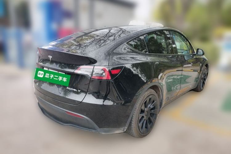 Used Tesla Model Y 2022 Revised Version Rear-Wheel Drive Rear Right 45 Deg