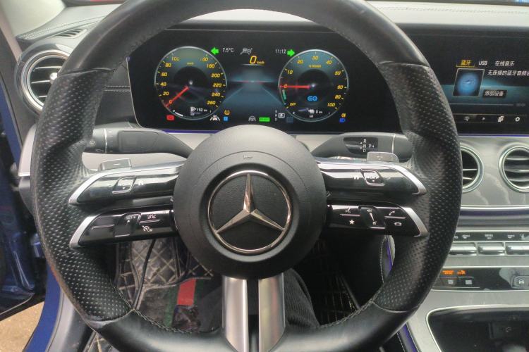 Used Mercedes-Benz E-Class New Energy 2021 E 350 e L Plug-in Hybrid Sports Sedan
