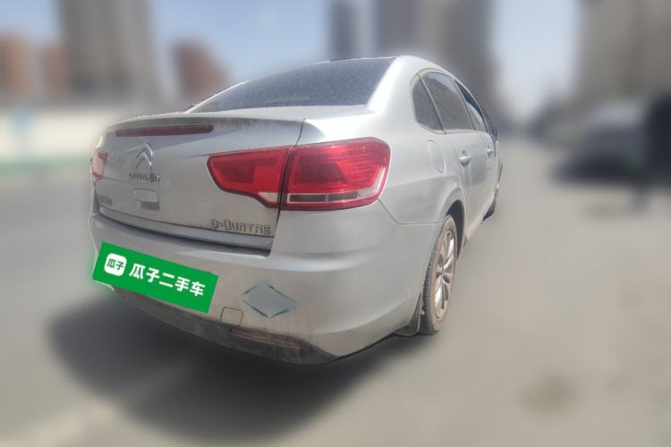 Used Citroen C-Quatre 2013 1.6L Manual Prestige CNG Model Rear Right 45 Deg