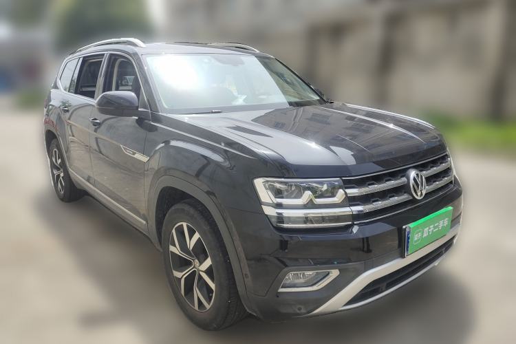 Used Volkswagen Teramont 2019 380TSI Four-Wheel Drive Luxury Version China VI Standard Front Right 45 Deg