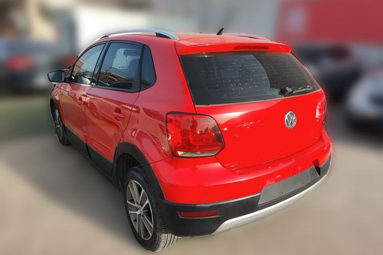 Used Volkswagen Polo 2012 1.6L Cross Polo Automatic Transmission Rear Left 45 Deg