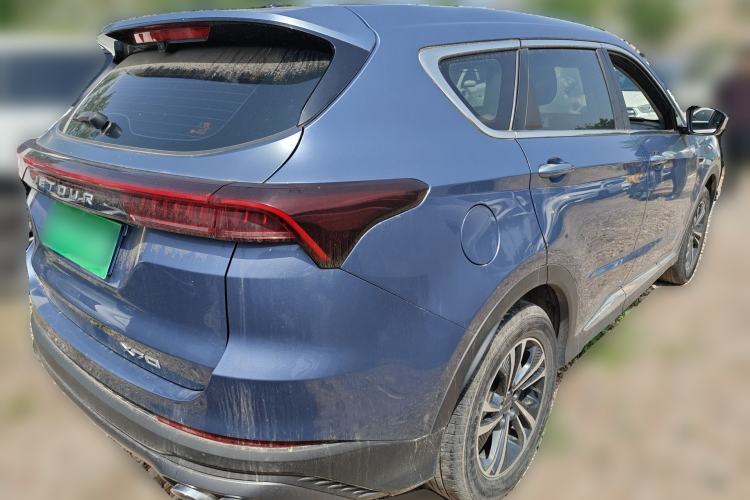 Used JETOUR X70 PLUS 2021 1.5T DCT Fire 5-Seater Rear Right 45 Deg