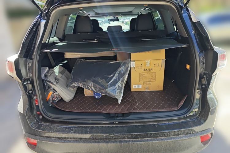 Used Toyota Highlander 2015 2.0T Four-Wheel Drive Luxury Edition 7-Seater Trunk