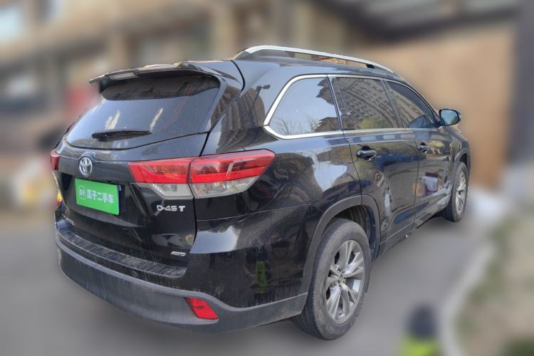 Used Toyota Highlander 2018 2.0T Four-Wheel Drive Elite Edition 7 Seats China VI Standard Rear Right 45 Deg