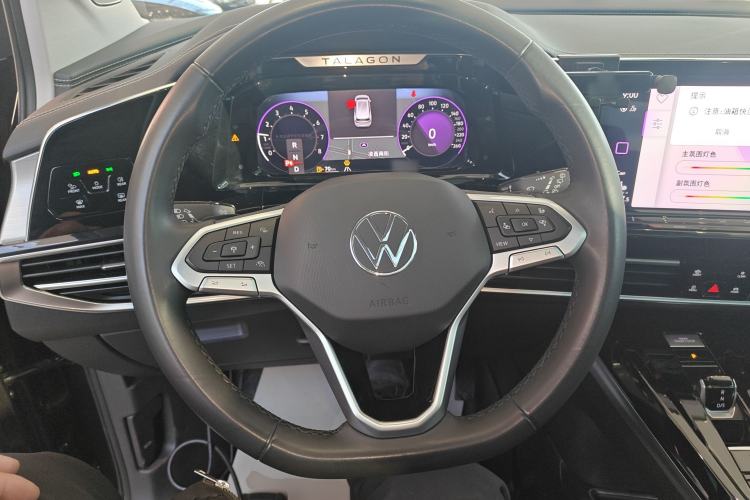 Used Volkswagen Talagon 2024 380TSI All-Wheel Drive Luxury Prestige Pro 7-Seater Steering Wheel