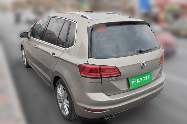 Used Volkswagen Golf Sportsvan 2016 280TSI Automatic Luxury Model Rear Left 45 Deg