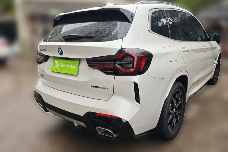 Used BMW X3 2022 Restyled xDrive25i M Sport Package Rear Right 45 Deg