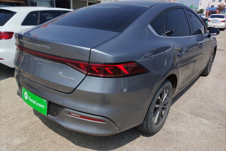 Used BYD Qin PLUS 2023 Champion Edition DM-i 55KM Leading Model Rear Right 45 Deg