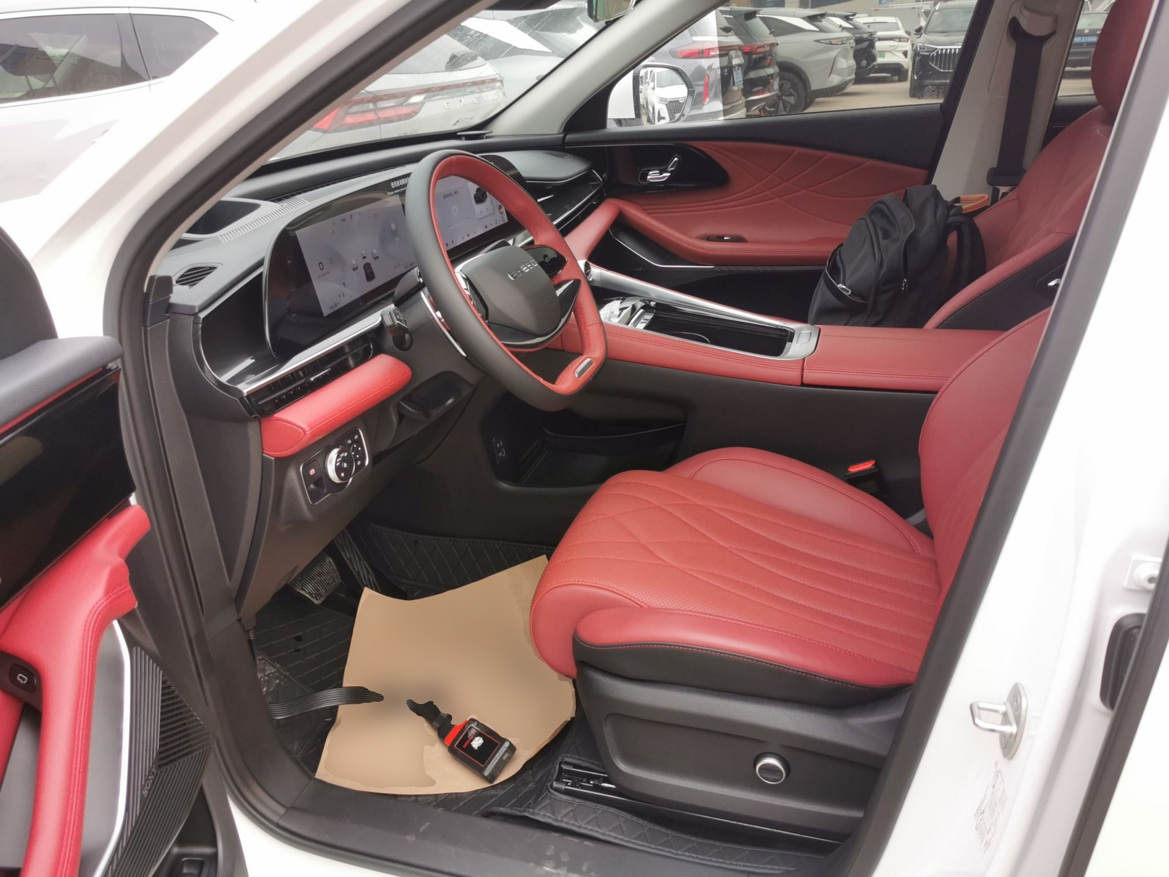 Avant de la voiture