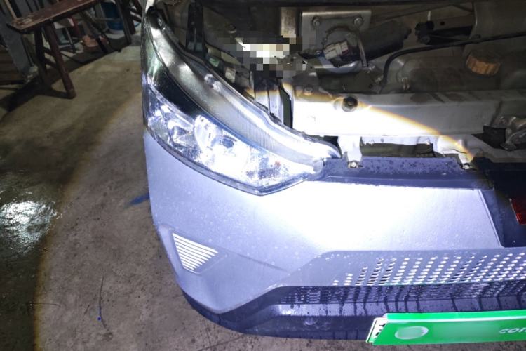 Used Wuling EV50 2020 All-Electric Van Logistics Vehicle with Ningde-Heated Battery
