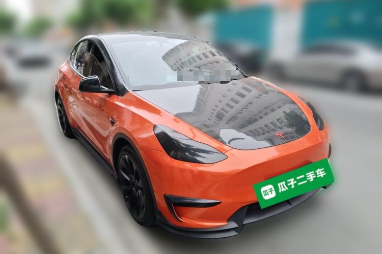 Used Tesla Model Y 2022 Revised Version Rear-Wheel Drive Front Right 45 Deg