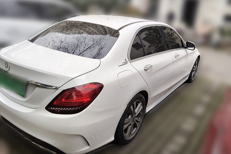 Used Mercedes-Benz C-Class 2019 C 180 L Fashion Edition Sport Version Rear Right 45 Deg