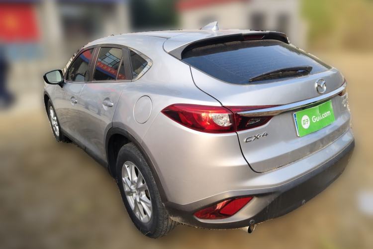 Used Mazda CX-4 2018 2.0L Automatic Two-Wheel Drive Blue Sky Dynamic Version China V Standard Rear Left 45 Deg