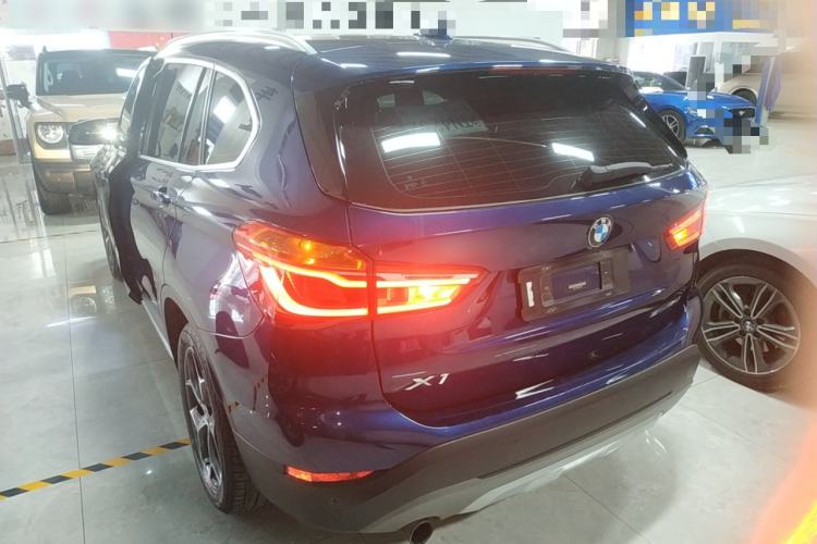 Used BMW X1 2018 sDrive18Li Luxury Model Rear Left 45 Deg