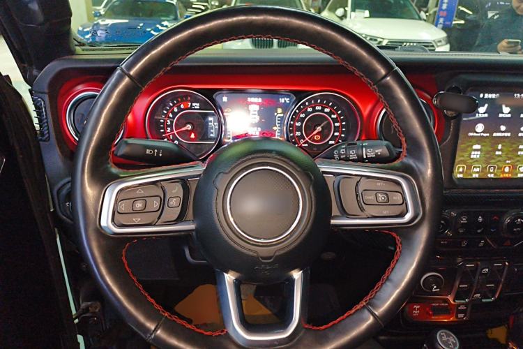 Used Jeep Wrangler 2021 2.0T Robin Hood Four-Door Edition Steering Wheel