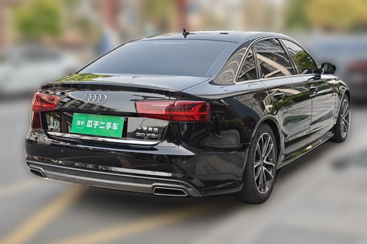 Used Audi A6L 2018 30th Anniversary Edition 30 FSI Style Model Rear Right 45 Deg