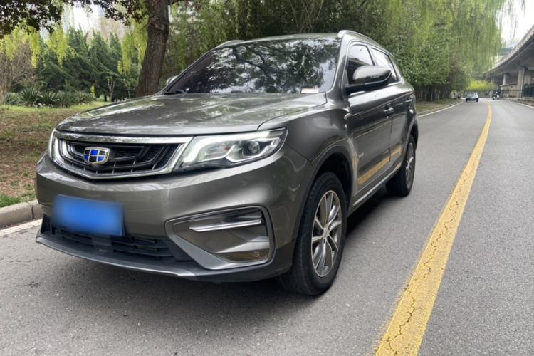 Used Geely Auto Emgrand X7 Sport 2018 1.8TD Automatic Two-Wheel Drive Smart Connect 4G Internet Edition Front Left 45 Deg