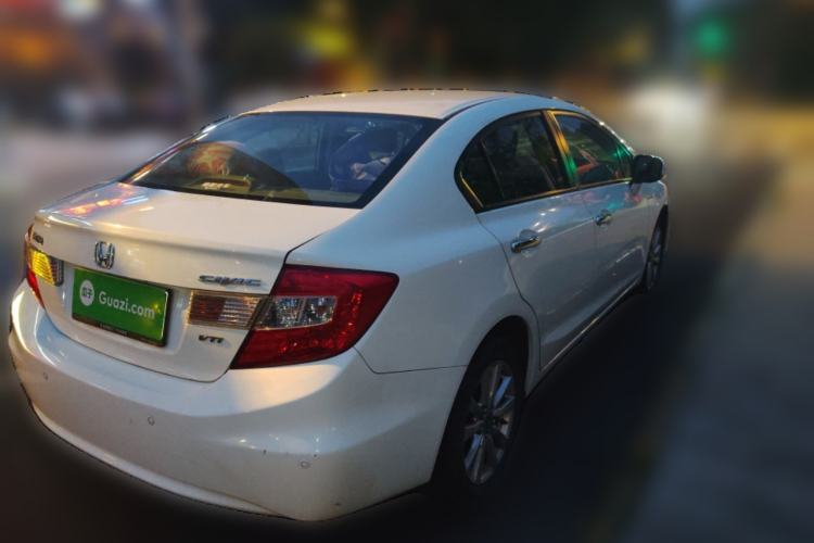 Used Honda Civic 2013 10th Anniversary 1.8L Automatic Luxury Edition Rear Right 45 Deg