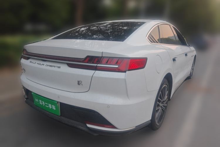 Used BYD Han 2021 EV Standard Range Luxury Model Rear Right 45 Deg