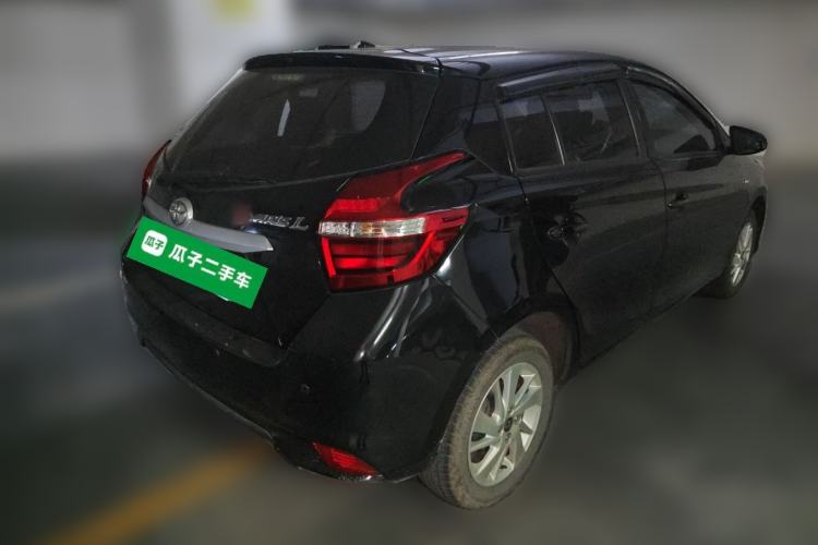 Used Toyota YARiS L Zhi Xuan 2019 1.5G CVT Xuan Dong Sunroof Version China VI Standard Rear Right 45 Deg