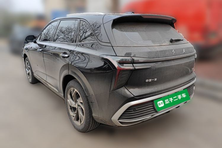 Used Hongqi HS3 PHEV 2025 Model 117km Jingwei Edition Rear Left 45 Deg