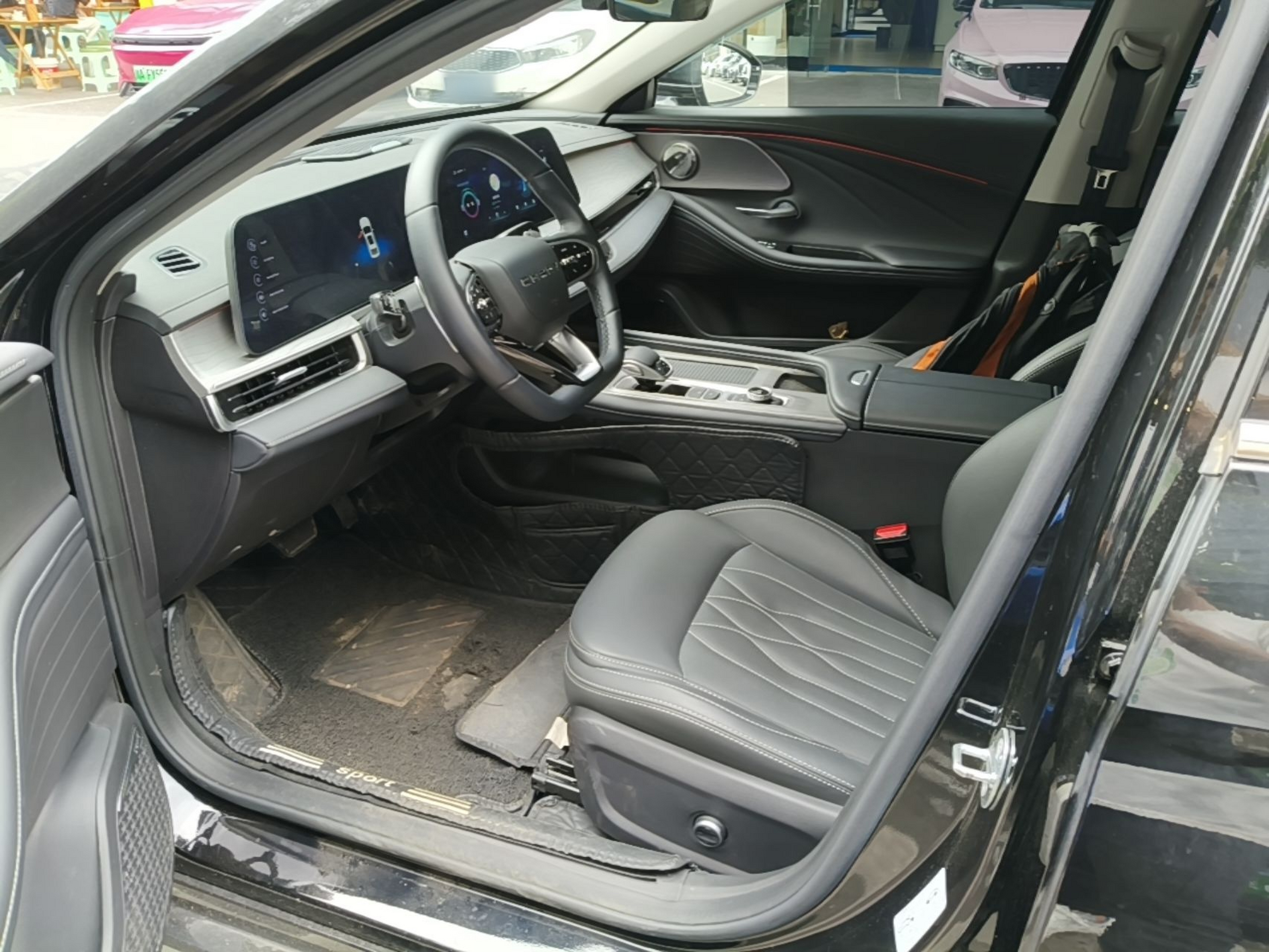 Avant de la voiture
