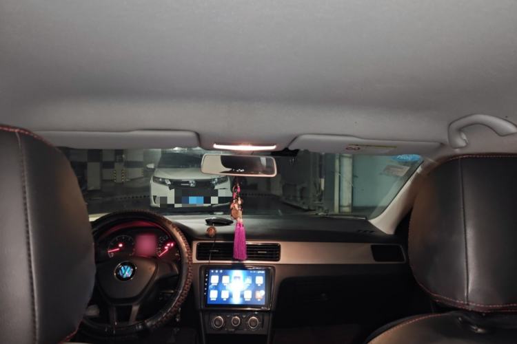 Used Volkswagen Santana 2015 HaoNa 1.6L Manual Fashion Edition Headliner