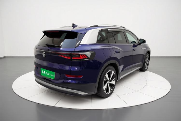 Used Volkswagen ID.6 X 2021 Pro Smart Long-Range Edition Rear Right 45 Deg