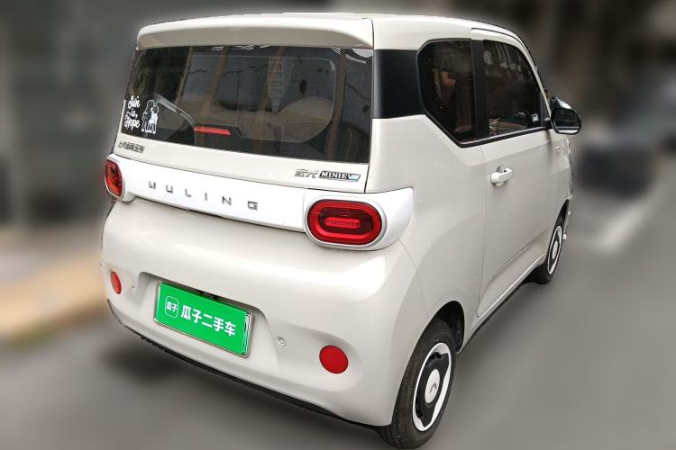 Used Wuling Hongguang MINIEV 2024 3rd Generation 215km Youth Edition Rear Right 45 Deg