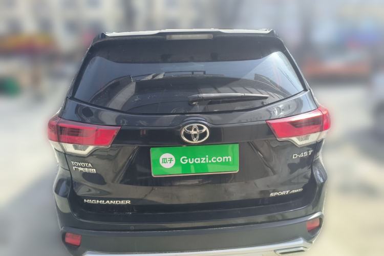 Used Toyota Highlander 2018 2.0T Four-Wheel Drive Luxury Edition 7 Seats China V Emission Standard