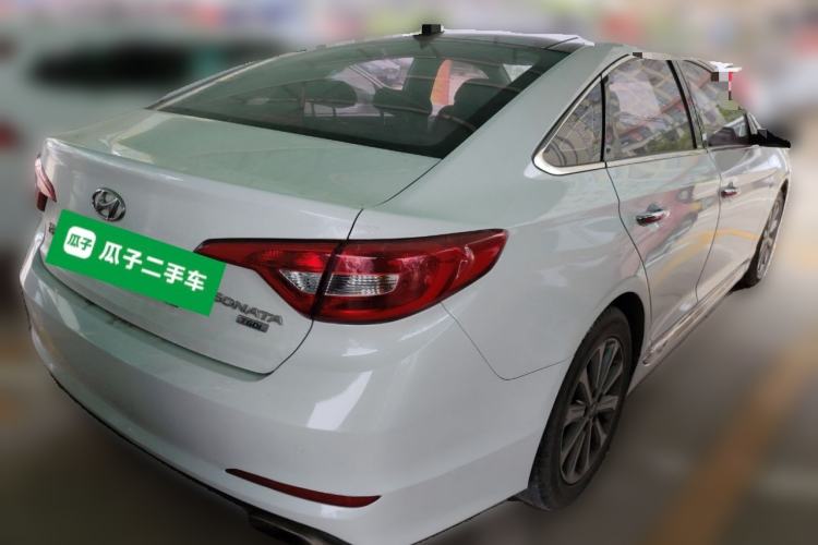 Used Hyundai Sonata 2015 1.6T GLS Smart Model Rear Right 45 Deg