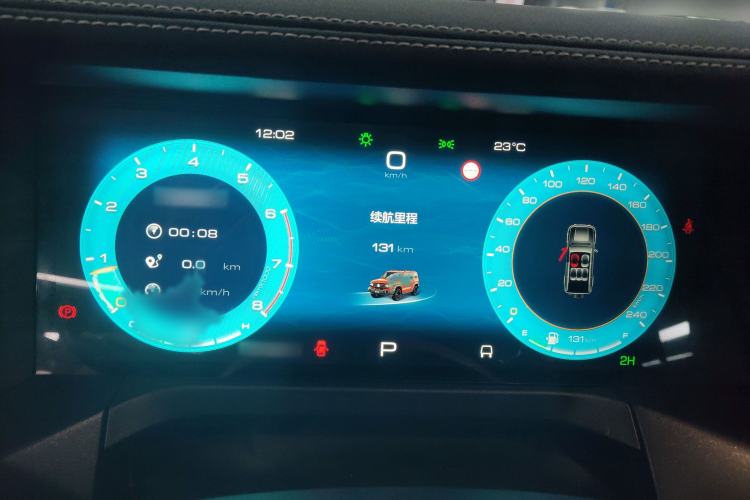 Used Tank 300 2021 Off-Road Edition 2.0T Conqueror Instrument Cluster